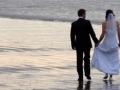 Beach Wedding Stroll